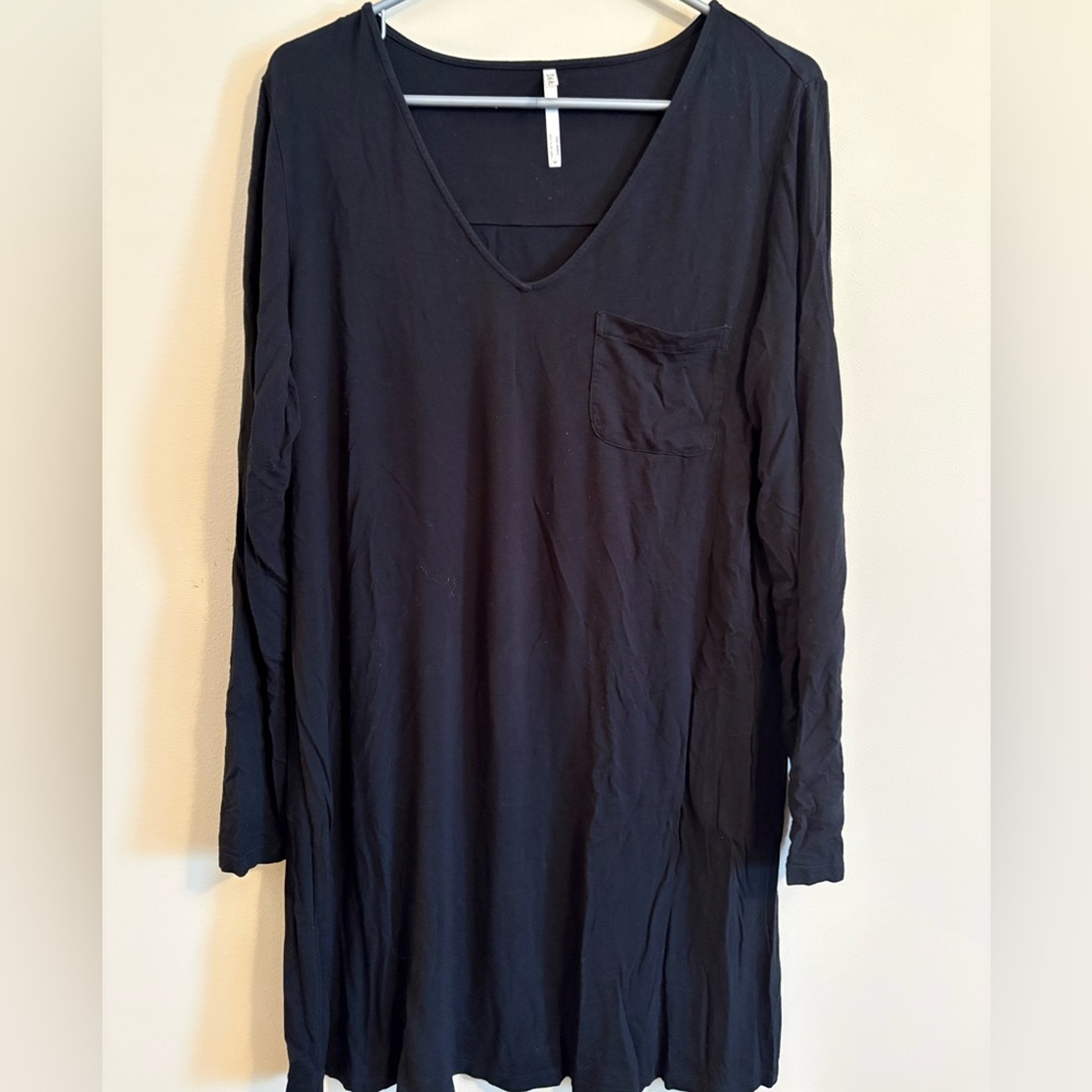 Soma Black Long Sleeve Top